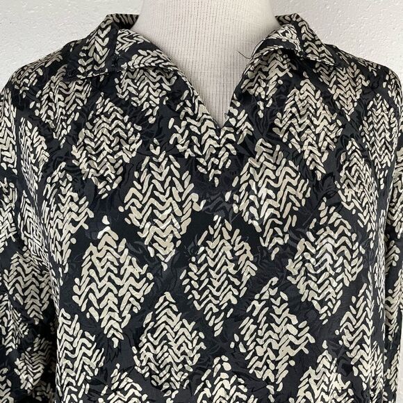 Vintage Caron of Chicago Maxi Dress Size 10 EUC - Picture 3 of 10